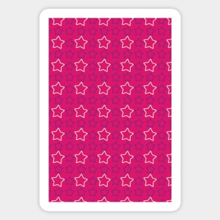 Stars Repeated Pattern 036#001 Sticker